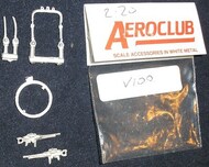  Aeroclub Models  1/48 Scarff Gun-Ring and 2 x Lewis AEV100