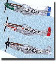  Aeromaster Products  1/48 Best Sellers P-51D Mustangs AES48539