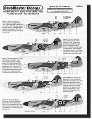  Aeromaster Products  1/48 Spitfire Mk.XIV Collection AES48044