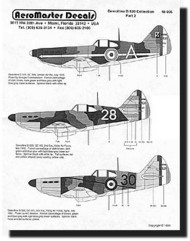  Aeromaster Products  1/48 Dewoitine D.520 Collection AES48095