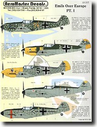  Aeromaster Products  1/48 Emils Over Europe Pt.1 AES48165