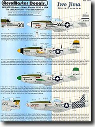  Aeromaster Products  1/48 Iwo Jima P-51 Mustangs AES48191