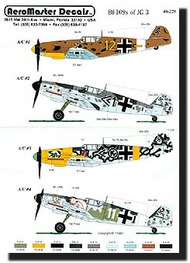  Aeromaster Products  1/48 Bf.109 of JG 3 AES48228