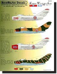  Aeromaster Products  1/48 Korean War MiG Aces Pt.1 AES48229