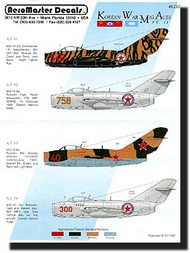  Aeromaster Products  1/48 Korean War MiG Aces Pt.2 AES48230