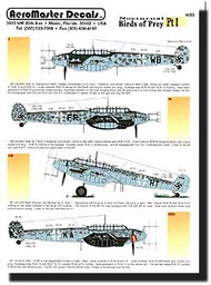  Aeromaster Products  1/48 Nocturnal Birds Bf.110 Pt.1 AES48315