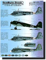  Aeromaster Products  1/48 Hornisse Zerstorer Me.410 Part 2 AES48359