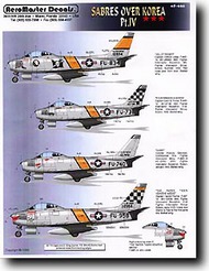  Aeromaster Products  1/48 Sabres Over Korea Pt.4 AES48446