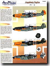  Aeromaster Products  1/48 Ausburg Eagles Pt.10 Bf.109F/G AES48460