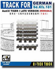  AFV Club  1/35 Tracks for German Sd.Kfz.181 Ausf E Tiger I Late Version OUT OF STOCK IN US, HIGHER PRICED SOURCED IN EUROPE AFV35093