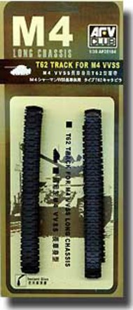  AFV Club  1/35 T62 Track for M4A4 VVSS OUT OF STOCK IN US, HIGHER PRICED SOURCED IN EUROPE AFV35104