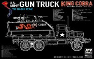 US Army Truck & King Cobra Tank w/M113 & M54 Guns #AFV35323