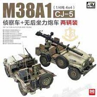  AFV Club  1/35 IDF 1/4-Ton 4x4 M38A1/CJ-5 Siyur and Tolar Vehicles (2 models) AFV35S99