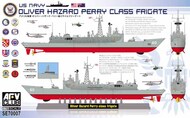 US Navy Oliver Hazard Perry Class Frigate (full hull) #AFV70007