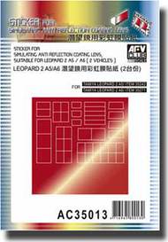  AFV Club  1/35 Sticker for Simulating Anti-Reflection Coating Lens AFVAC35013