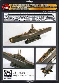  AFV Club  1/35 German WW2 Type XXI Submarine Photo-Etched Detail Set (AFV kit)* AFVAG35054