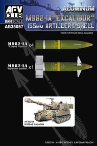  AFV Club  1/35 M982-1A Excalibur 155mm Artillery Shell Set AFVAG35057