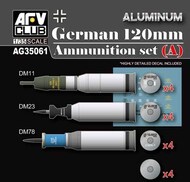 German 120mm Ammunition Set A #AFVAG35061
