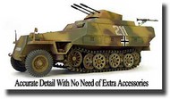 Sd.Kfz.251/21 Ausf.D 'Drilling' MG151/20 Early/Late Model OUT OF STOCK IN US, HIGHER PRICED SOURCED IN EUROPE #AFV35082