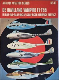  Aircam Aviation Series  Books #45 De Havilland Vampire F1-T55 AAS045