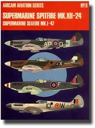  Aircam Aviation Series  Books Supermarine Spitfire Mk.XII-24 AAS08