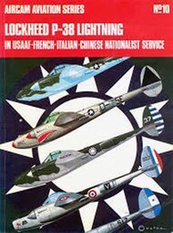  Aircam Aviation Series  Books Lockheed P-38 Lightning AAS10