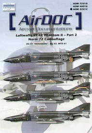  AirDoc  1/32 McDonnell RF-4E Phantoms Luftwaffe Part 2 Norm 72 Camouflage (8) ADM32012