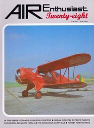  Air Enthusiast  Books Collection - Vol.28: Poland's Pulawski Fighters, Indian Coastal Defense flights, Bristol Blenheim family, Audacious Caravelle, Forest Fire Fighters AE28
