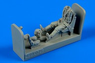  AeroBonus by Aires  1/48 WWII Russian P-39 Airacobra Pilot w/Ejection Seat ABN480076