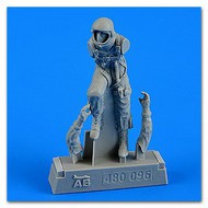 AeroBonus by Aires  1/48 USAF Fighter Pilot in Pressure Suit 1960-75 (Climbing pose) ABN480096