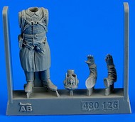  AeroBonus by Aires  1/48 WWII Russian Pilot (Standing strapped in parachute) ABN480126