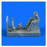  AeroBonus by Aires  1/48 WWII RAF Tractor Driver (Sitting) ABN720024