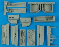  Aires  1/48 Su27 Flanker Wheel Bay For ACY (Resin) AHM4549