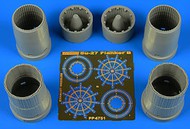  Aires  1/48 Su-27 Flanker B Exhaust Nozzles For HBO AHM4751