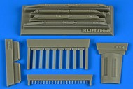  Aires  1/48 Su-17/22M3/4 Fitter K Covered Chaff/Flare Dispensers For HBO (Resin) AHM4757