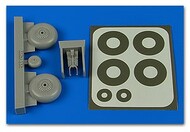  Aires  1/48 Bf.109F/G Wheel Bay For EDU (Resin) AHM4764