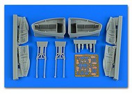  Aires  1/48 Beaufighter TF X Wheel Bay Set For RVL AHM4786