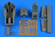  Aires  1/48 F-104G Starfighter (MB GQ7A Ejection Seat) Cockpit Set For KIN AHM4810