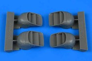 FRS-1/FA2 Sea Harrier Exhaust Nozzles For KIN (Resin) #AHM4826