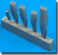  Quickboost (by Aires)  1/48 Su-22 Air Cooling Scoops QUB48020