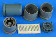 Mitsubishi F-2A/F-2B exhaust nozzle - opened #AHM4949