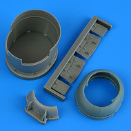 Grumman F6F-5 Hellcat cowling and cooling flaps (opened) #QUB49210