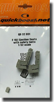  Quickboost (by Aires)  1/32 F-15E Eagle Ejection Seat w/ Safety Belts QUB32031
