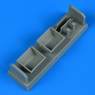  Quickboost (by Aires)  1/32 Bf.109F/G/K Seat (Metal Type) QUB32234