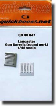  Quickboost (by Aires)  1/48 Lancaster Gun Barrels Round Perforation QUB48047