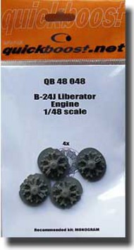  Quickboost (by Aires)  1/48 B-24 Liberator Engines QUB48048