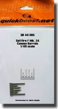  Quickboost (by Aires)  1/48 Spitfire F Mk.24 Cannon Barrels QUB48065