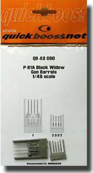 P-61A Black Widow Gun Barrels #QUB48080