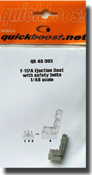  Quickboost (by Aires)  1/48 F-117A Nighthawk Ejection Seat QUB48093