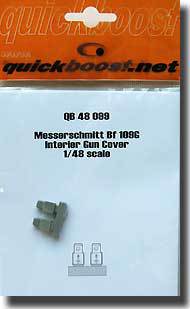  Quickboost (by Aires)  1/48 Bf.109G Interior Gun Covers QUB48099